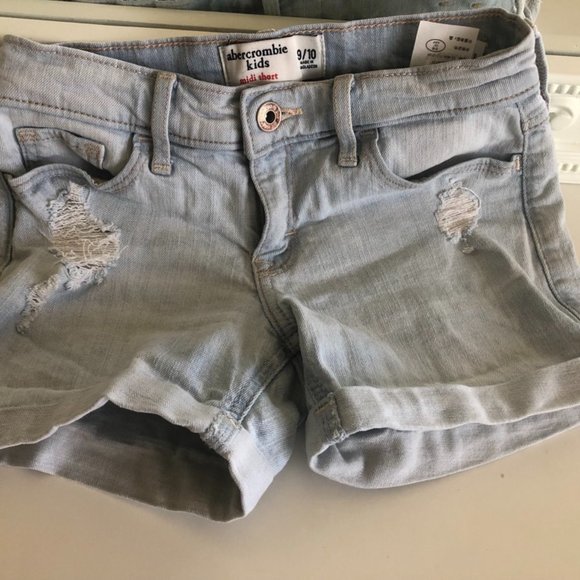 Abercrombie jean shorts